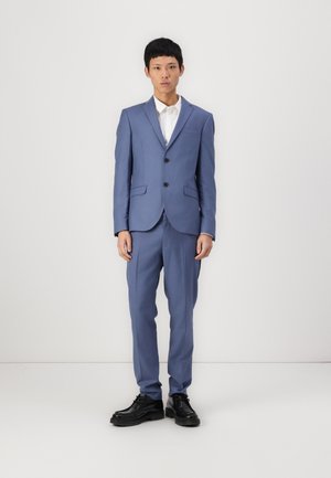 Isaac Dewhirst NOTCH SUIT NEW COAT SLIM - Suit - porcelain blue