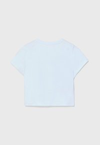Stradivarius PLACEMENT - T-shirts print - mottled dark red