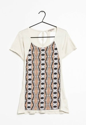 T-shirt imprimé - beige
