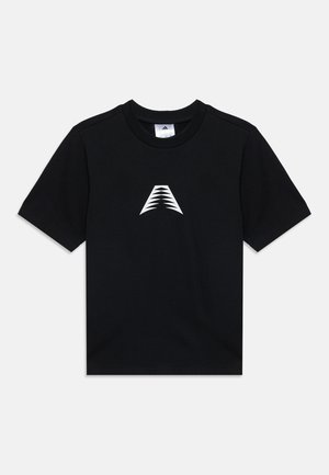 adidas Performance, ANTED TEE UNISEX - Print T-shirt - black