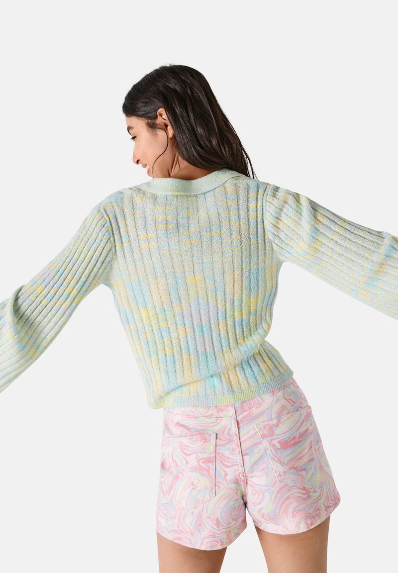 Damen Strickjacken | High Spirits Strickpullover green/grün - LH70874 Damen Strickjacken | High Spirits Strickpullover green/grün - LH70874