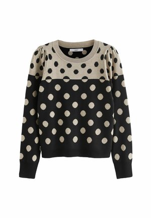 Pulóver - black and neutral spot