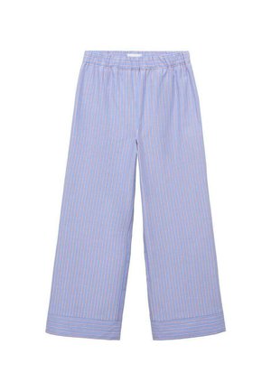 STRIPED - Hlače - blue