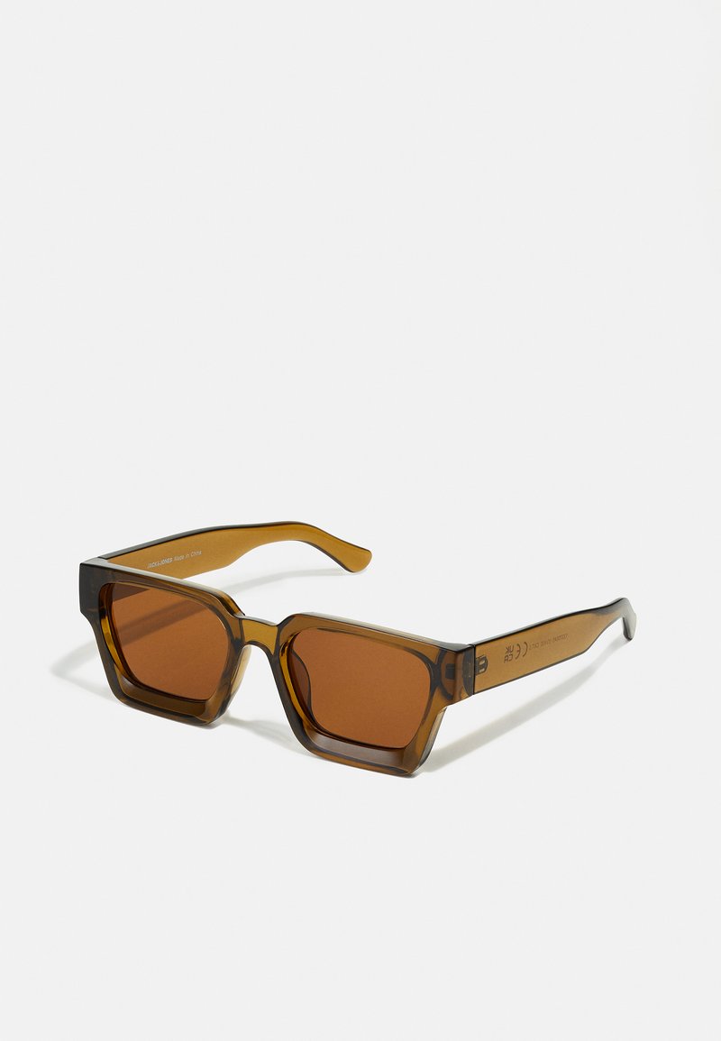 Jack & Jones JACPETER SUNGLASSES UNISEX - Solbriller - brown patina