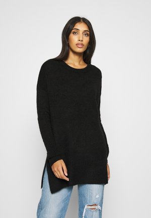 IHAMARA LONG - Stickad tröja - black