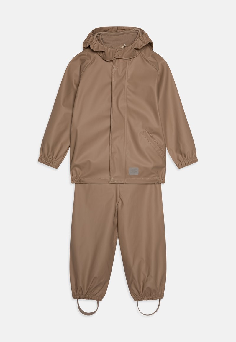 MarMar Copenhagen ODDY UNISEX SET - Jachetă impermeabilă - taupe