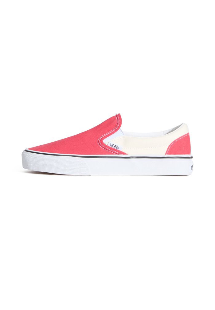 Vans CLASSIC - Slip-ons - pink white