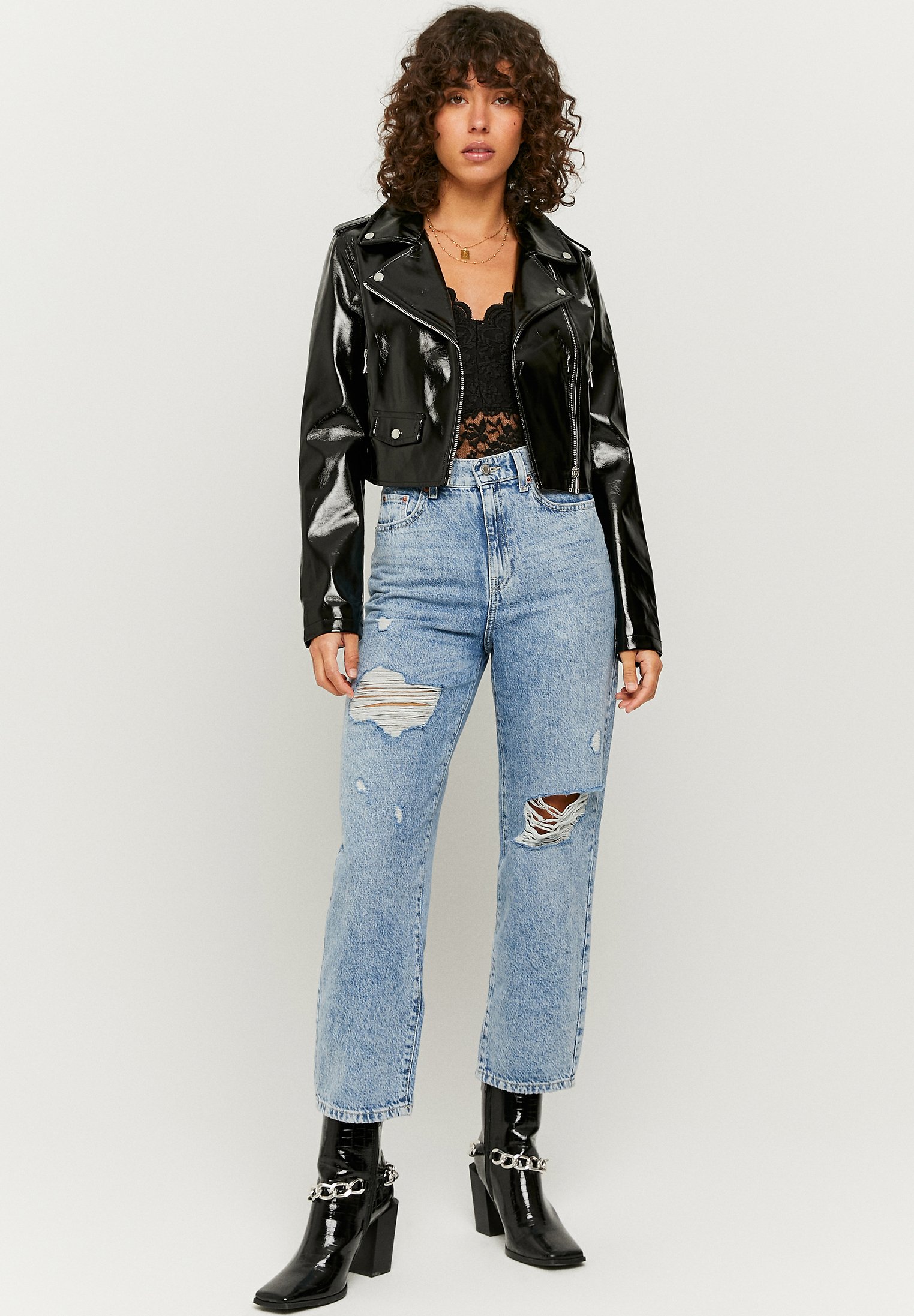 TALLY WEiJL Jeans a sigaretta - bleached denim/denim délavé - Zalando.it