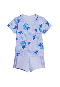 adidas Sportswear DISNEY LILO & STITCH TEE SET - Shorts - violet tone   multicolor