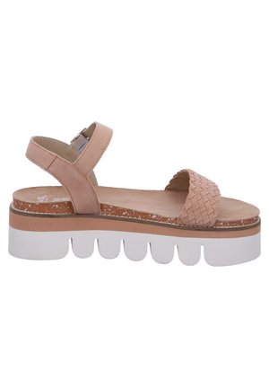 ara Platform sandals - peach