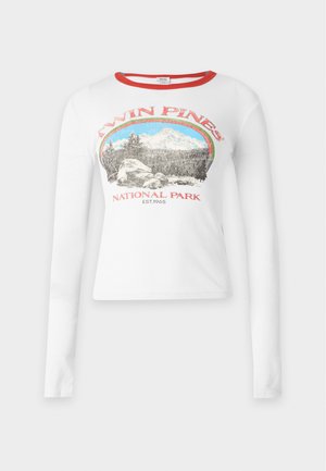 BDG Urban Outfitters, TWIN PINES - T-shirt à manches longues - ecru