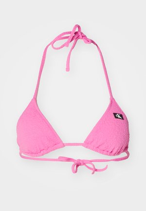 Calvin Klein Swimwear, TRIANGLE - Bikini pezzo sopra - bold pink