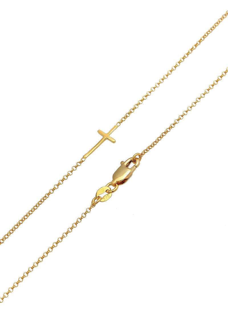 Damen Halsketten | Elli Kreuz Religion Glaube Symbol Halskette gold/goldfarben - WM95140 Damen Halsketten | Elli Kreuz Religion Glaube Symbol Halskette gold/goldfarben - WM95140