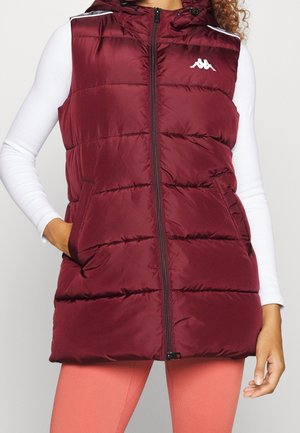 Weste - dark red
