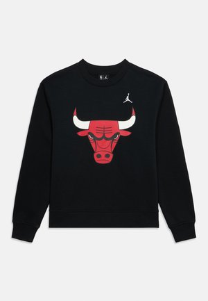 NBA CHICAGO BULLS CREW UNISEX - Sportinis megztinis - black