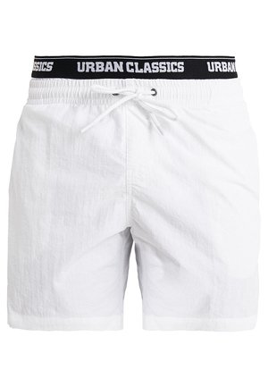 TWO IN ONE SWIM - Swimming shorts - white/black