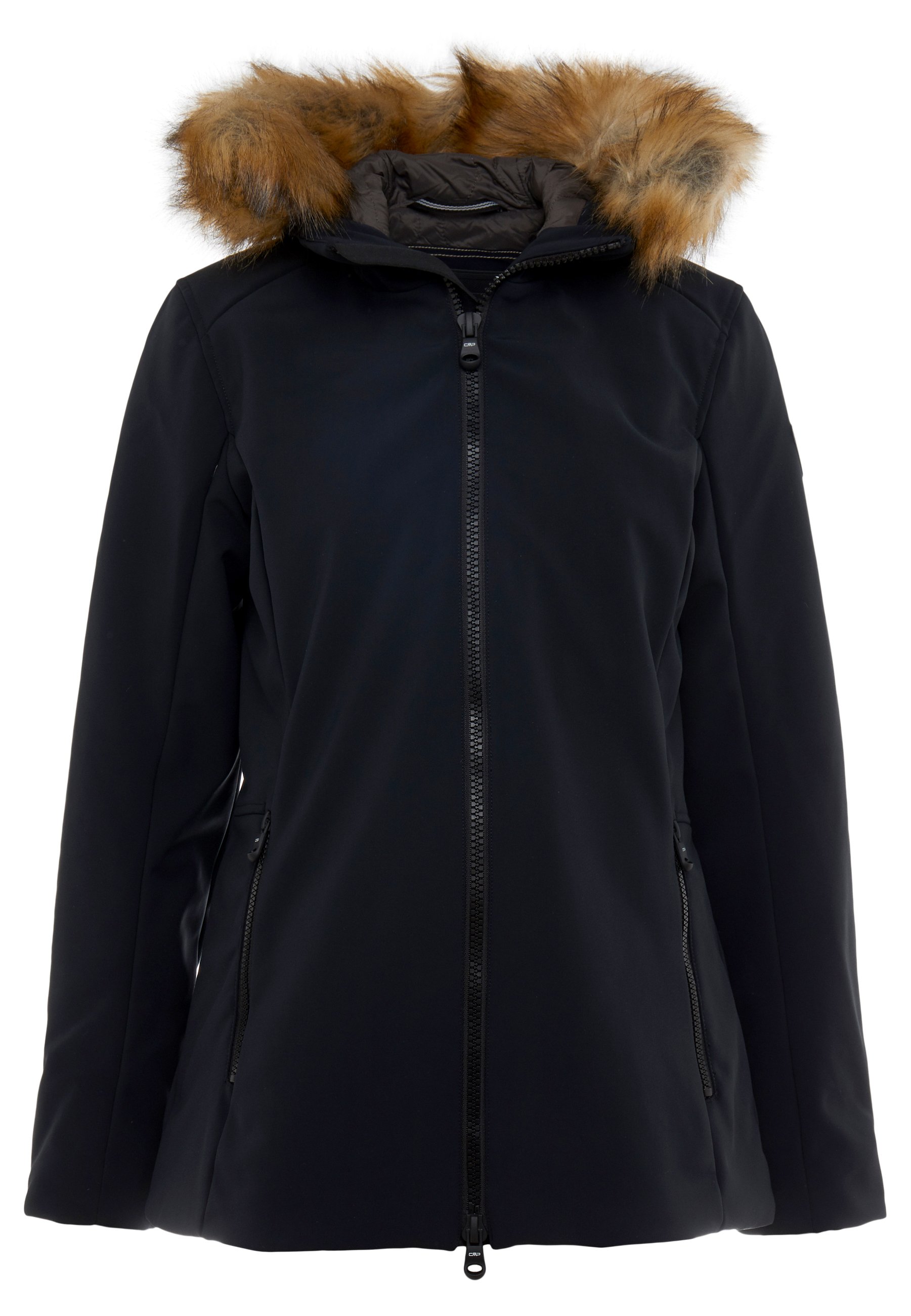 CMP WOMAN MID JACKET FIX HOOD Softshelljacke nero CMP Jacke MID JACKET FIX HOOD | Funktionsjacken Damen