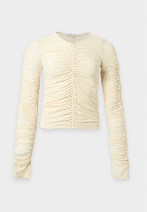IVY OAK, Pikkade varrukatega topp - pearl