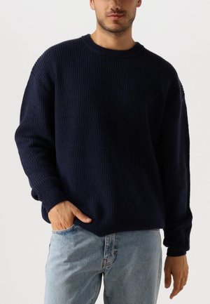 KURT BASE - Jumper - donkerblauw