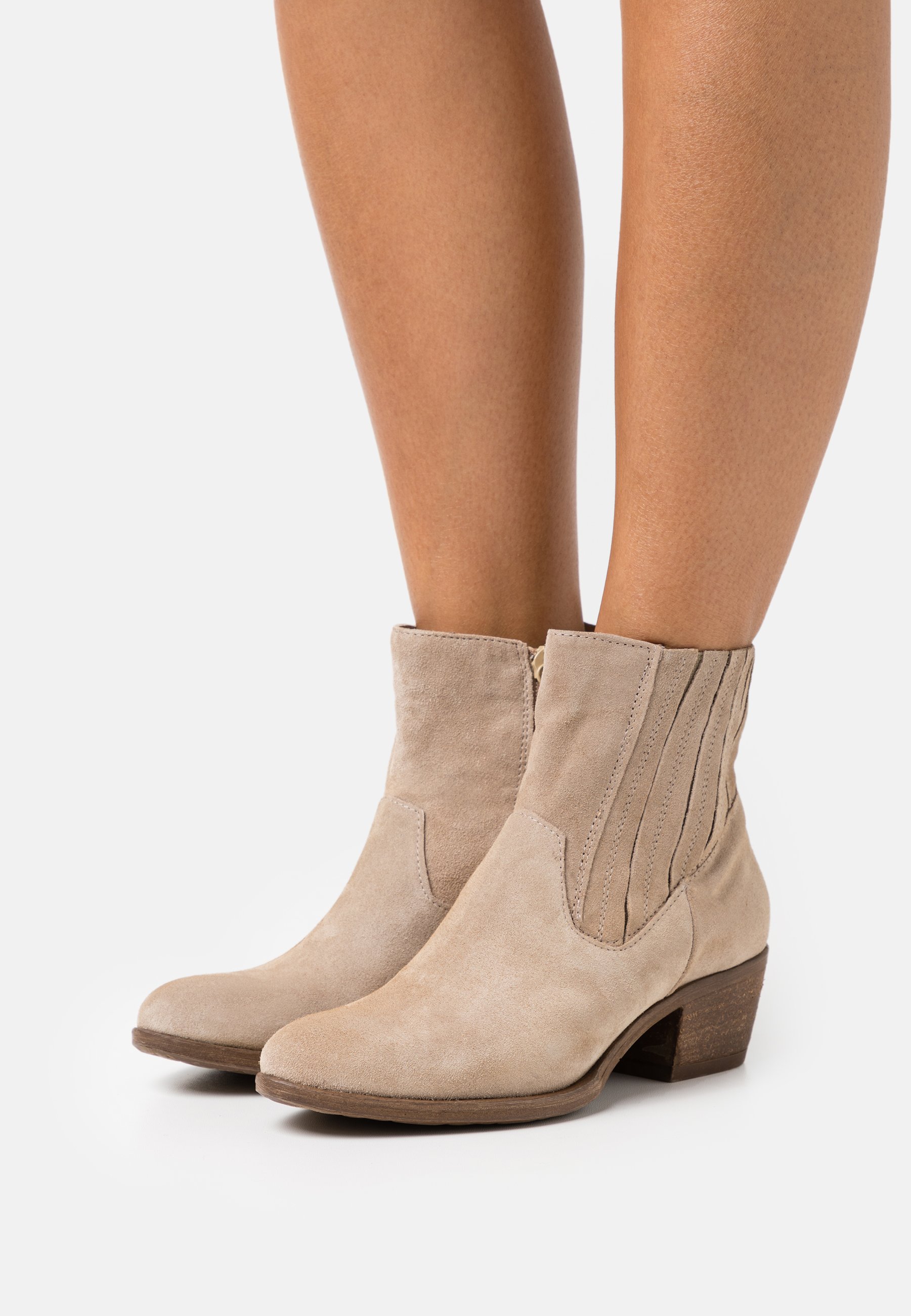 MJUS DALLAS DALLY - Botines camperos - opale/marrón topo - Zalando.es