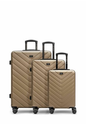 ESSENTIALS 3-SET TEILIG - Luggage set - champagne