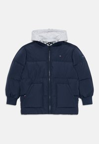 Tommy Hilfiger FLAG JACKET - Zimná bunda - dark night navy