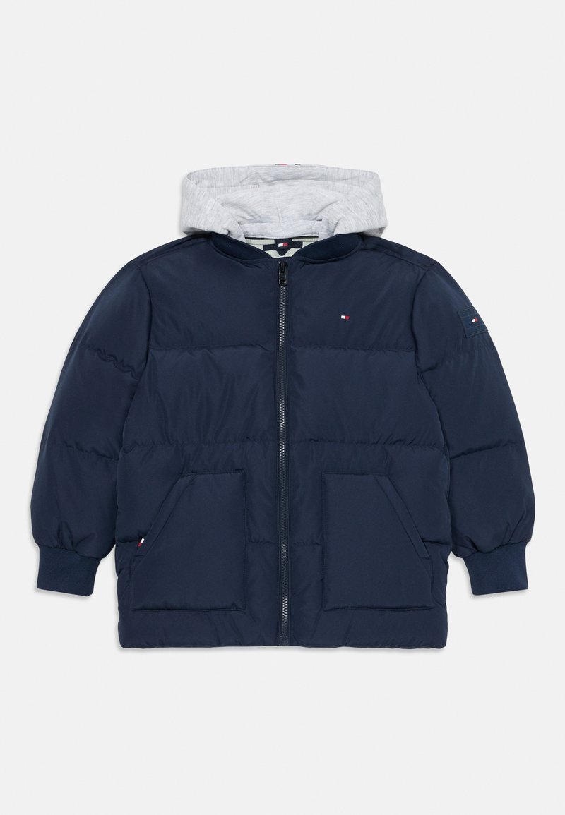 Tommy Hilfiger FLAG JACKET - Zimná bunda - dark night navy