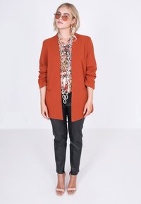 Jean Marc Philippe SANS COL - Halflange jas - cognac