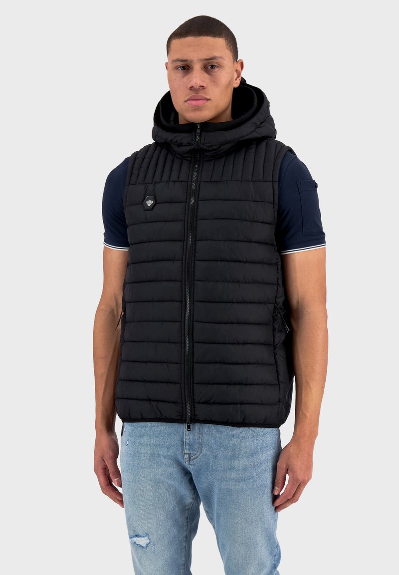 Black Bananas ATP Waistcoat black Zalando.de