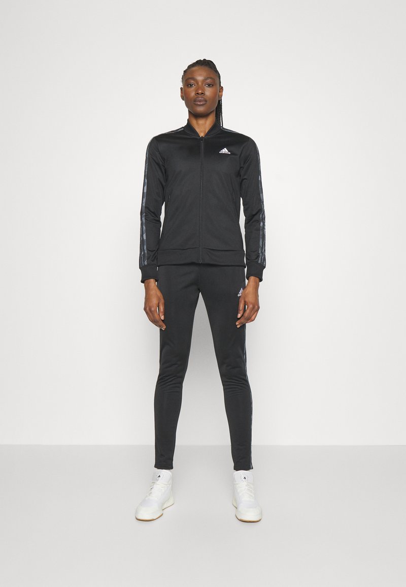 adidas Sportswear - ESSENTIALS STRIPES  - Trainingspak - black   multicolor, Vergroten