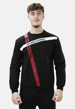 Moschino Underwear CON STRISCE - Felpa - nero