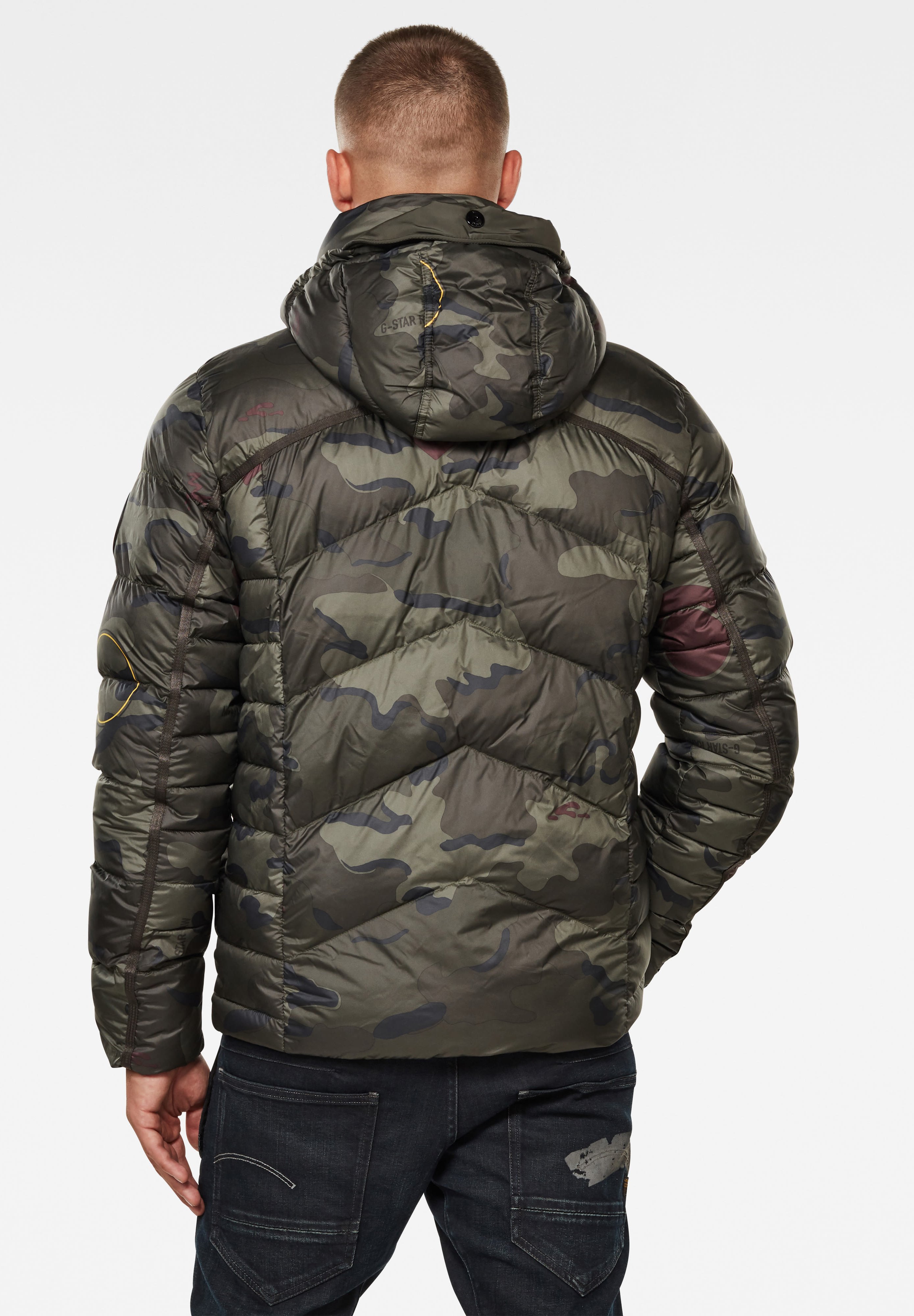G-Star WHISTLER HOODED PUFFER - Winter 