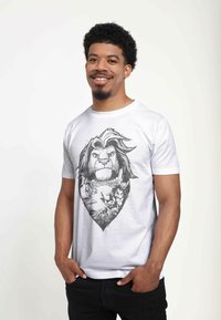 Henry Tiger THE LION KING THE LINO KING UNISEX - T-shirt z nadrukiem