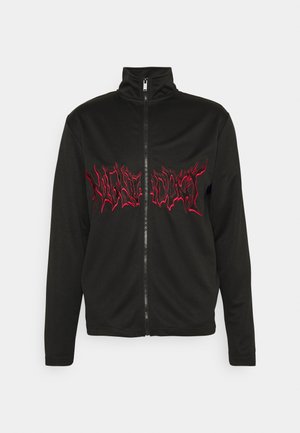 Tröja med dragkedja - black