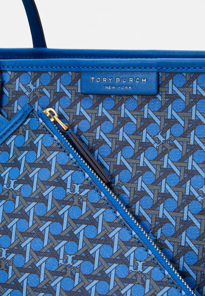 Tory Burch BASKETWEAVE TOTE SET - Borsa a mano - blue
