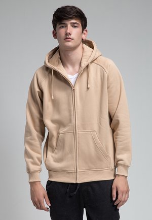 Urban Classics ZIP HOODY - Sweatjakke - beige