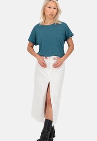 alife & kickin MALAIKAAK KURZARM - Tricou basic - blau