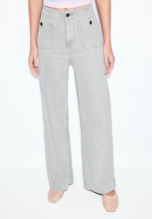 Stradivarius, Jean large - dark grey