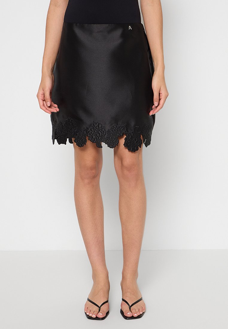 Twinset ACTITUDE A-lijn rok zwart Twinset ACTITUDE A-lijn rok zwart