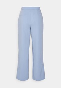Object Petite OBJSIGRID WIDE SLIT PANT - Calças - serenity