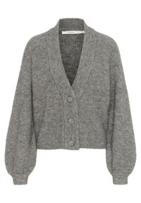 ALPHA - Vest - stone grey mélange