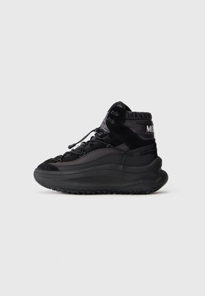 MB MOON247 XLACE MID - Žieminiai batai - black