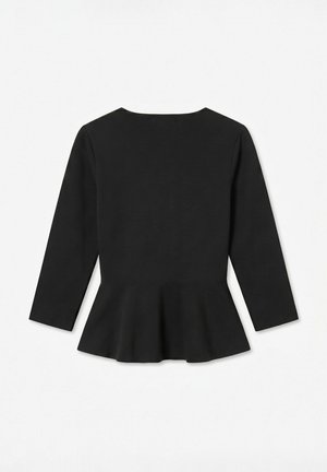Vero Moda Curve, A-SHAPE TOP AWCSAGE TOP - Blusa - black