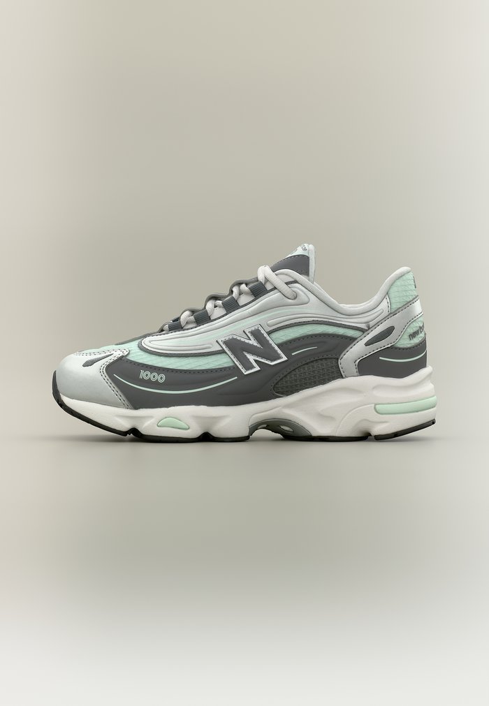 New Balance M1000 UNISEX - Trainers - cosmic jade/metallic silver-coloured