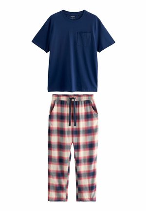Next LIGHTWEIGHT  SET - REGULAR FIT - Pijamale - blue stone check