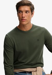 Superdry & Co CLASSIC ESSENTIAL - Langærmet T-shirt - beetle green
