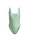 MONOGRAM - Kopalke - preloved green/cloud white