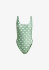 MONOGRAM - Traje de baño - preloved green/cloud white