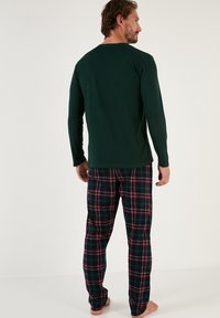 Buratti REGULAR FIT SET - Komplet pidžame - green