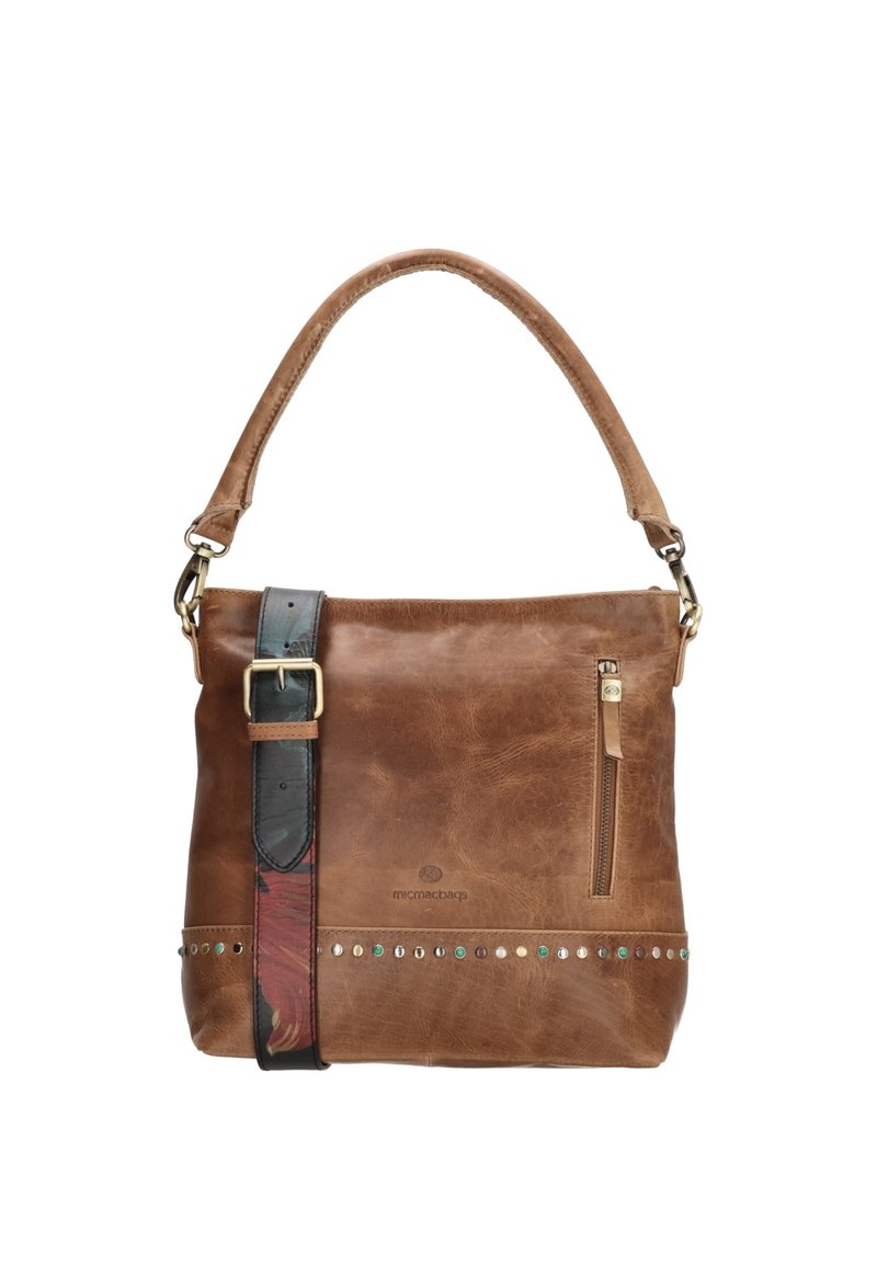 Micmacbags SHOPPER Sac bandoulière beige/marron ZALANDO.BE